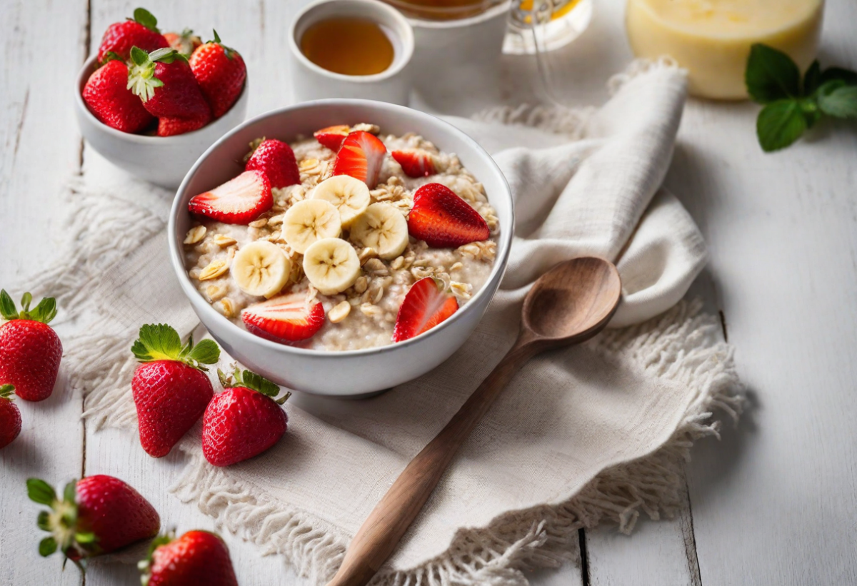 Recette porridge aux flocons d'avoine : petit-déjeuner sain et rapide