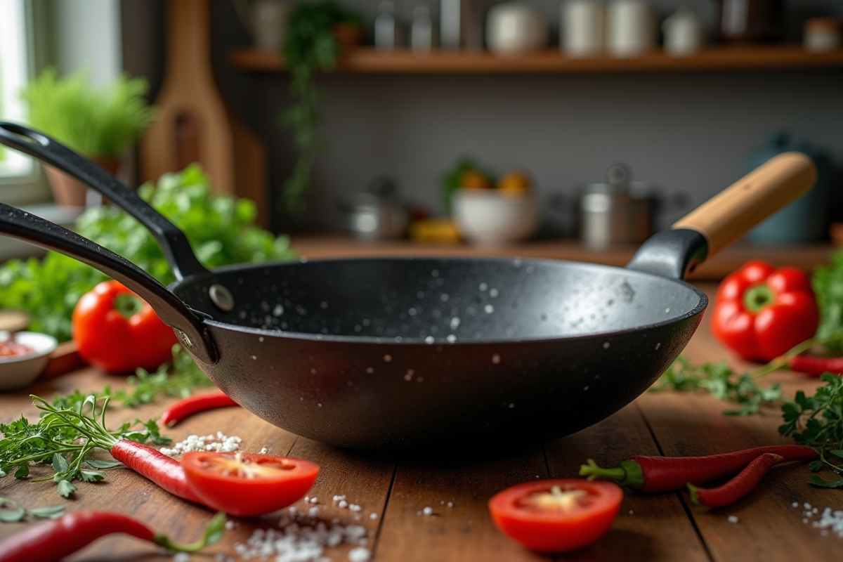 wok nettoyage