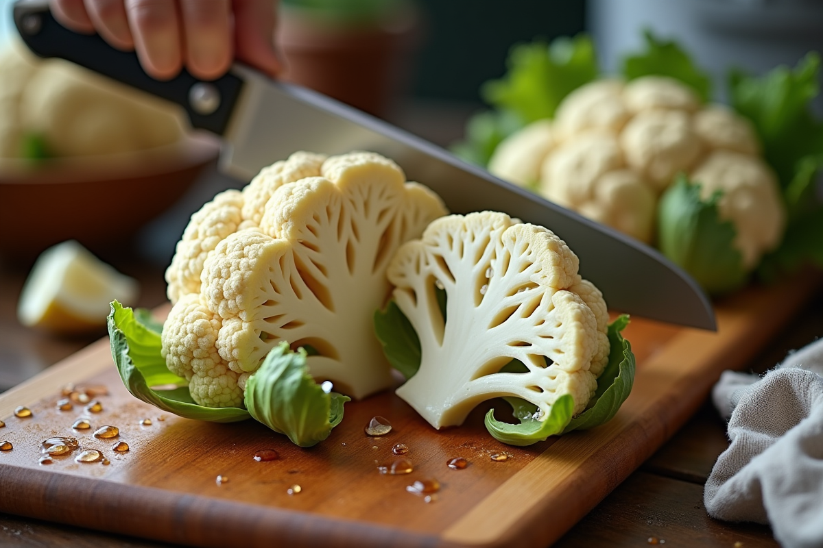chou-fleur cuisson